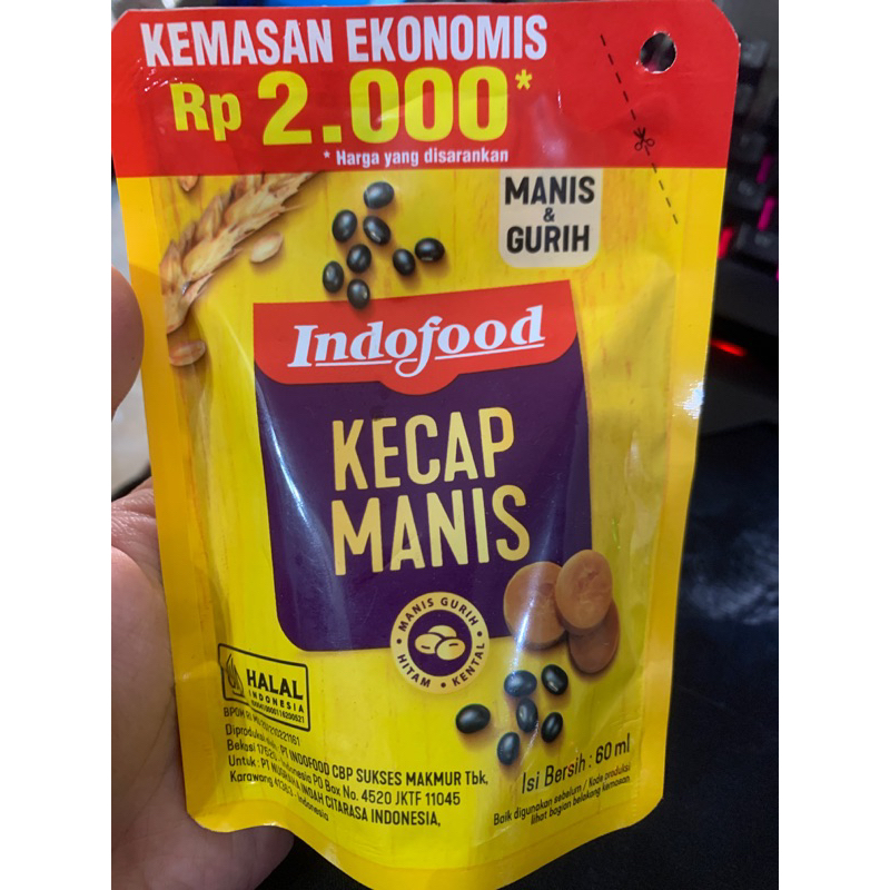 

PROMO BELI 2 GRATIS 1 INDOFOOD KECAP MANIS KEMASAN EKONOMIS @60ml