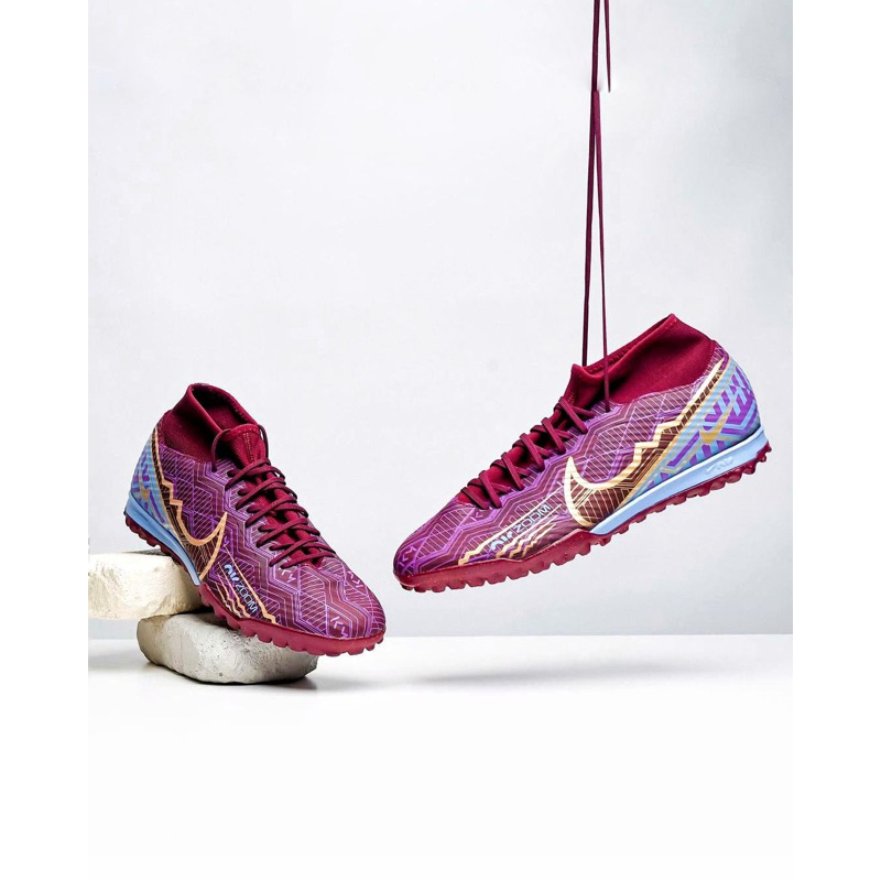 Sepatu Futsal Nike Zoom Superfly 9 Academy KM TF - Purple DO9347 694 Original BNIB