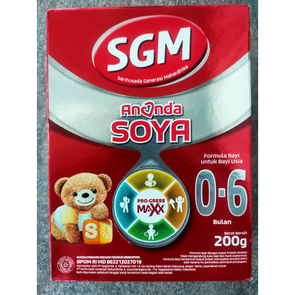 SGM Soya 0-6 bulan 200gr