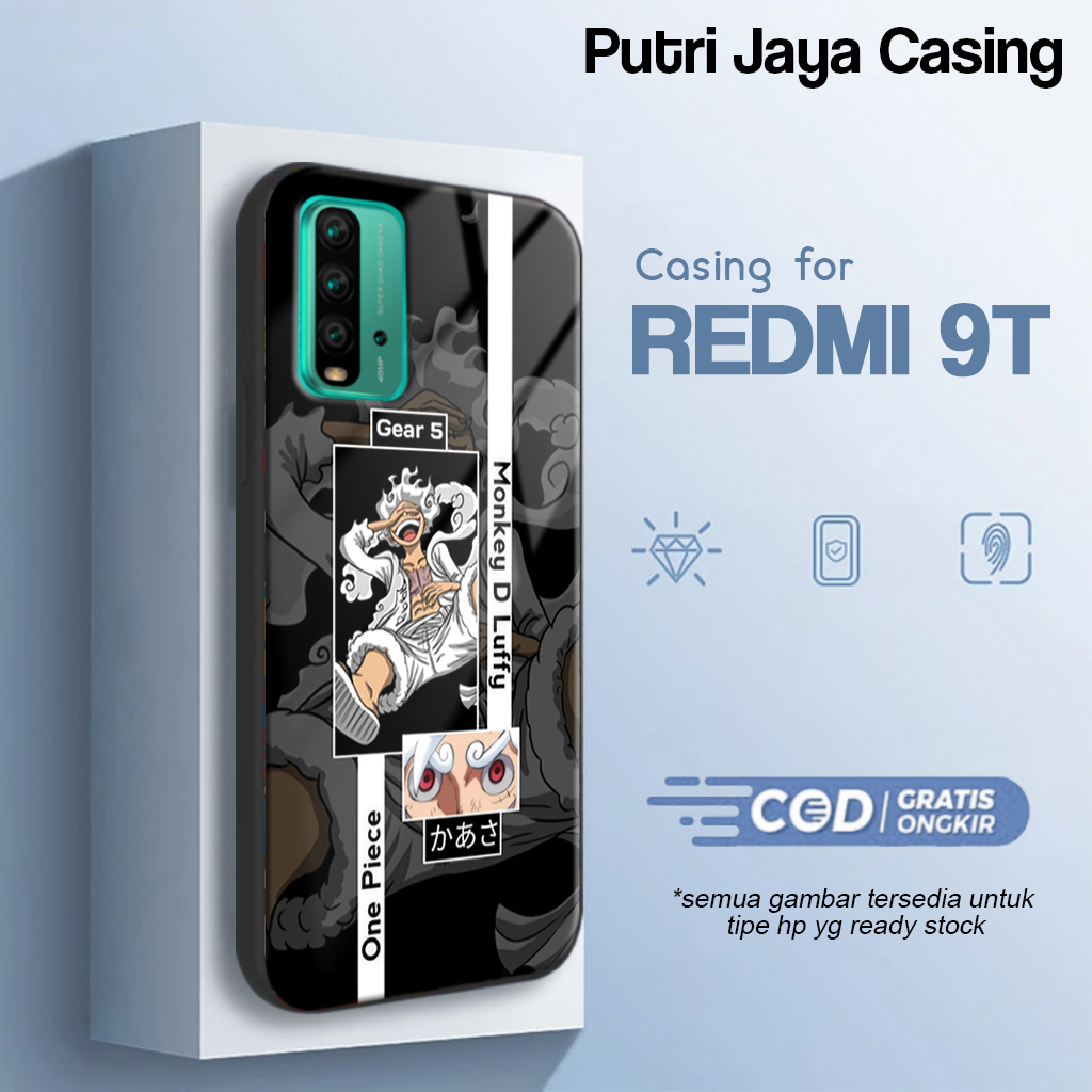 Case Redmi 9T Terbaru Luffy03 Casing Redmi 9T Hardcase Softcase Glossy Kesing Terlaris PutriJayaCase