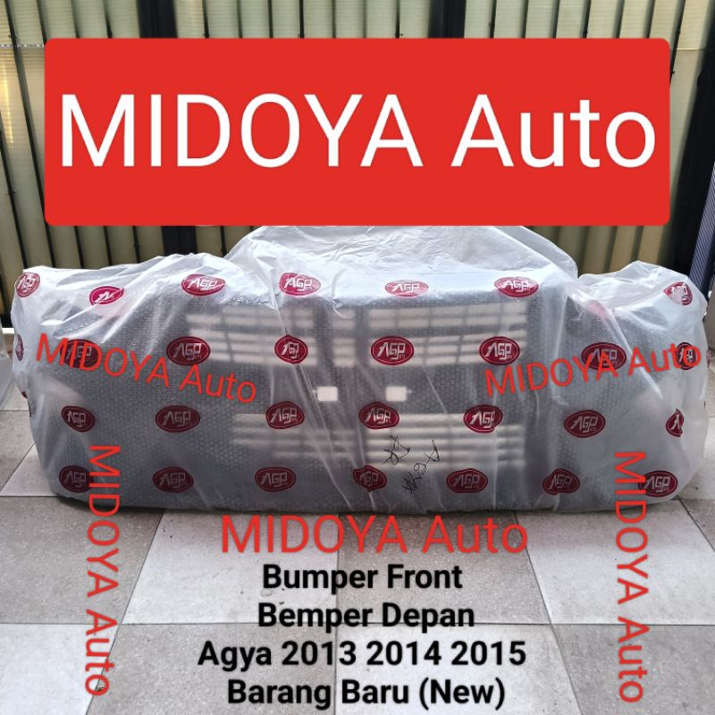 Bumper Front Bemper Depan Agya 2013 2014 2015 Barang Baru New