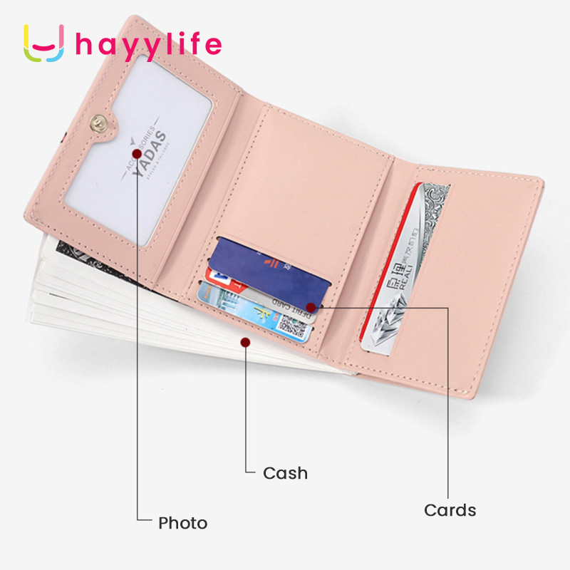 SOOKA Dompet - Dompet lipat simple untuk wanita dengan design dan warna yang lucu