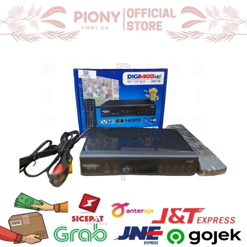 RECEIVER BOX / SET TOP BOX / STB MATRIX MERAH / BURGER / LUBY / DIGIMAX ARASHI