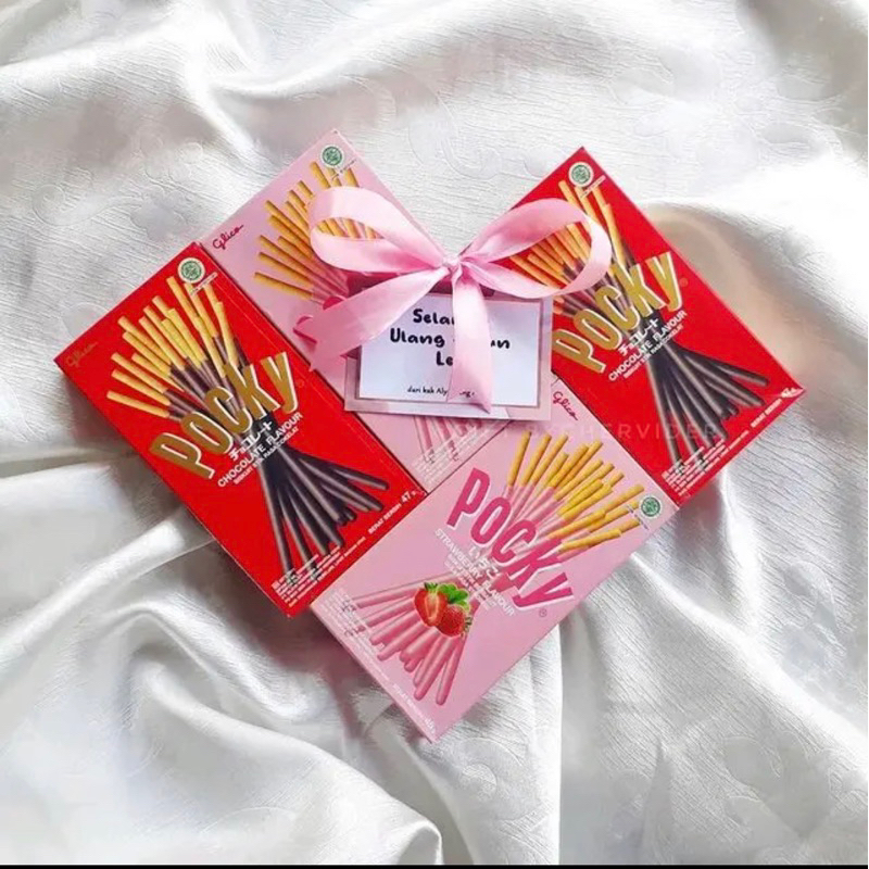 

Kado hampers Pocky Love/Kado wisuda/Kado ulang tahun