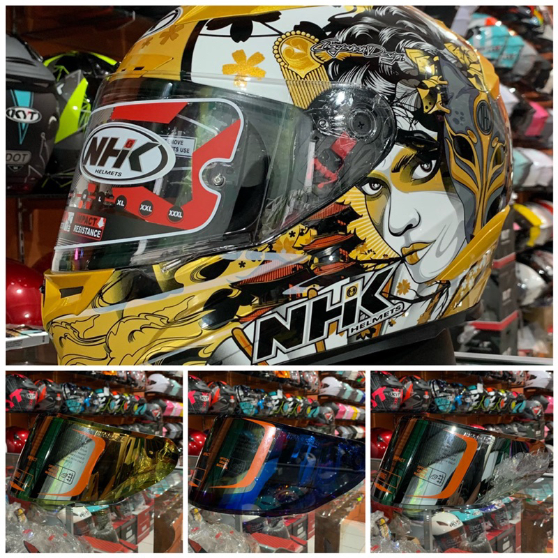 visor nhk rx9 / kaca iridium nhk rx9
