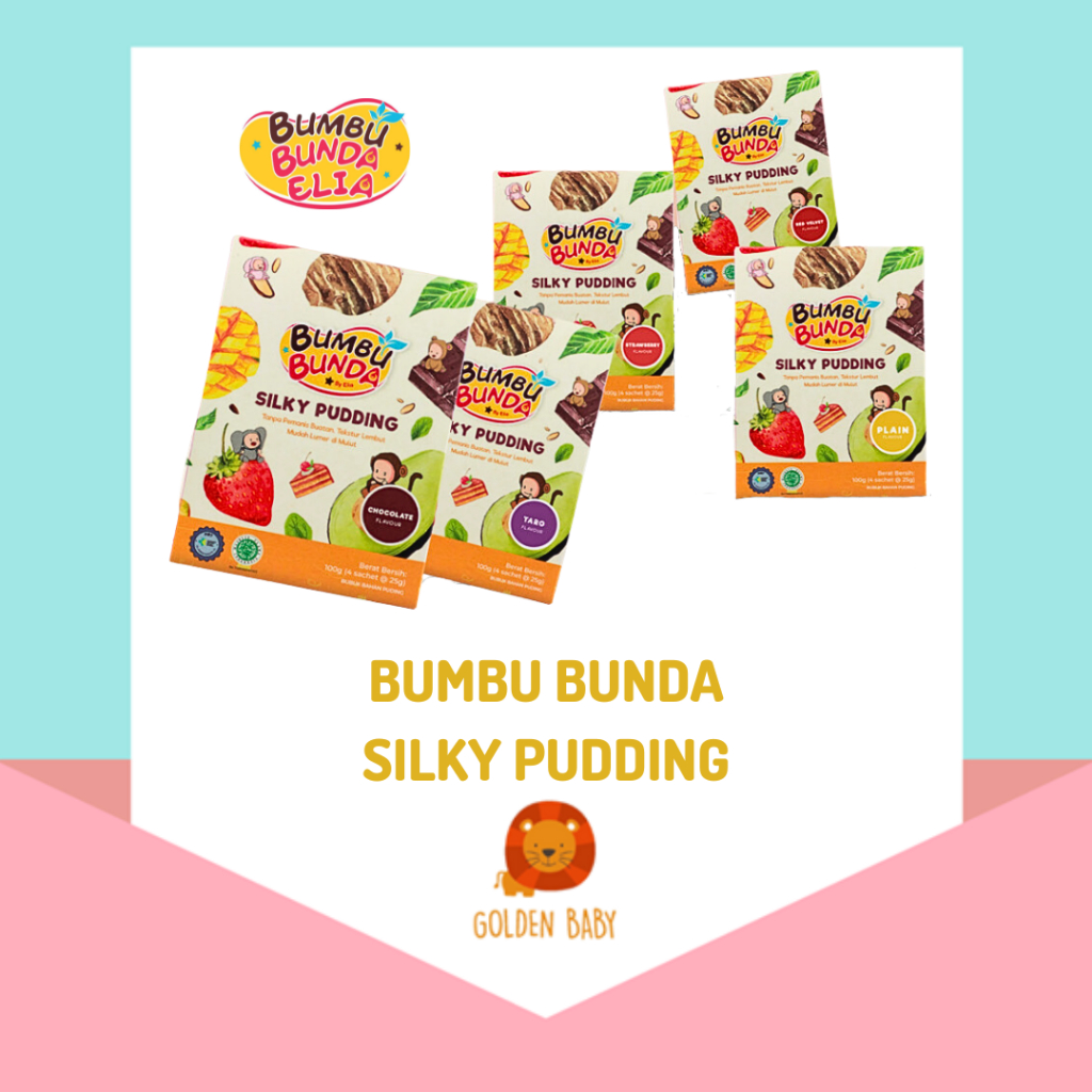 

Bumbu Bunda Elia SILKY PUDDING Anak Snack MPASI Cemilan