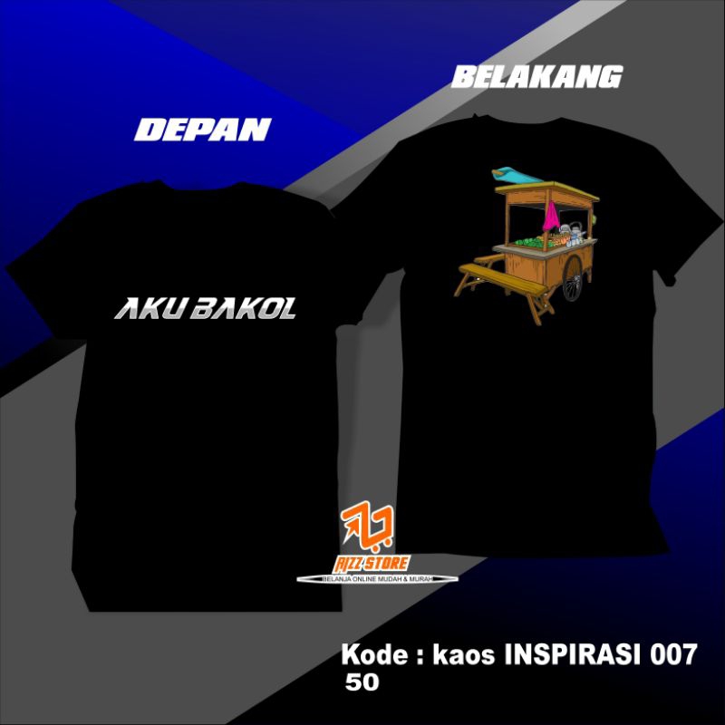 kaos aku bakol baju aku bakol angkringan