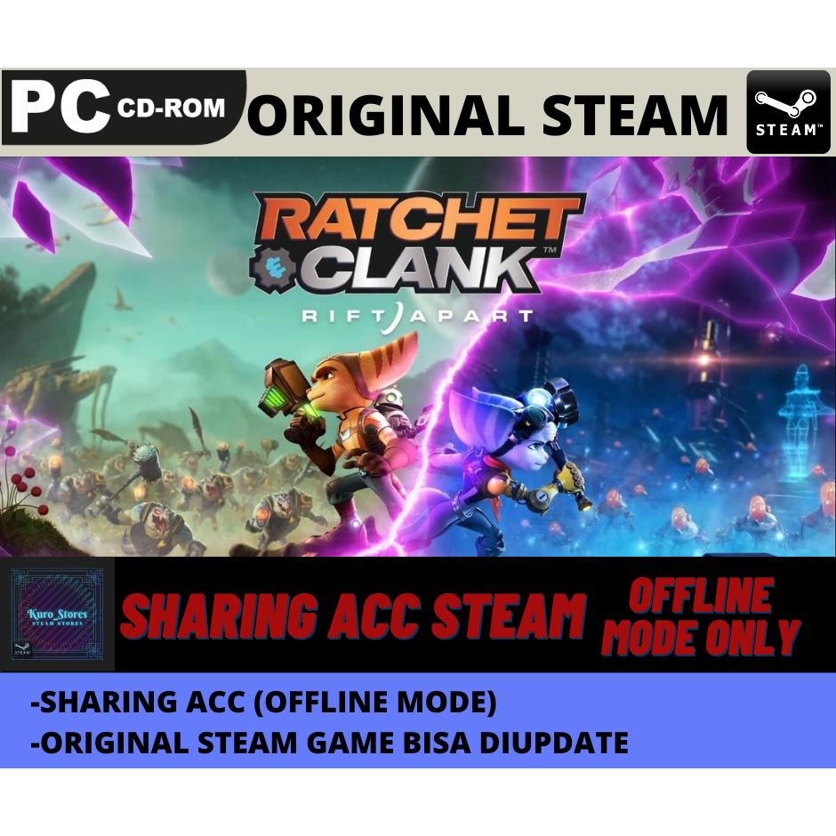 Ratchet & Clank Rift Apart PC Game Sharing Original