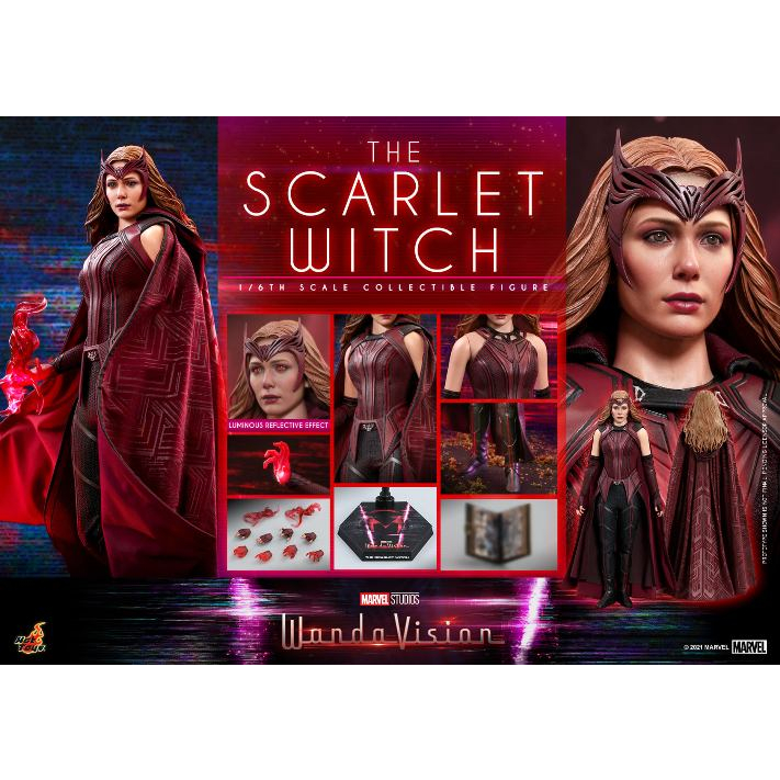 Hot Toys TMS036 WANDAVISION 1/6TH SCALE THE SCARLET WITCH