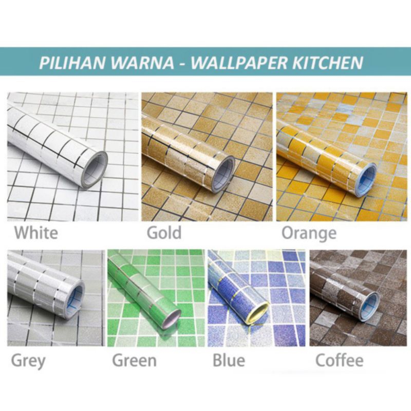 Wallpaper Stiker Dapur All Motif Wall Sticker Dapur Stiker Dapur Wall Sticker Kitchen Wallpaper