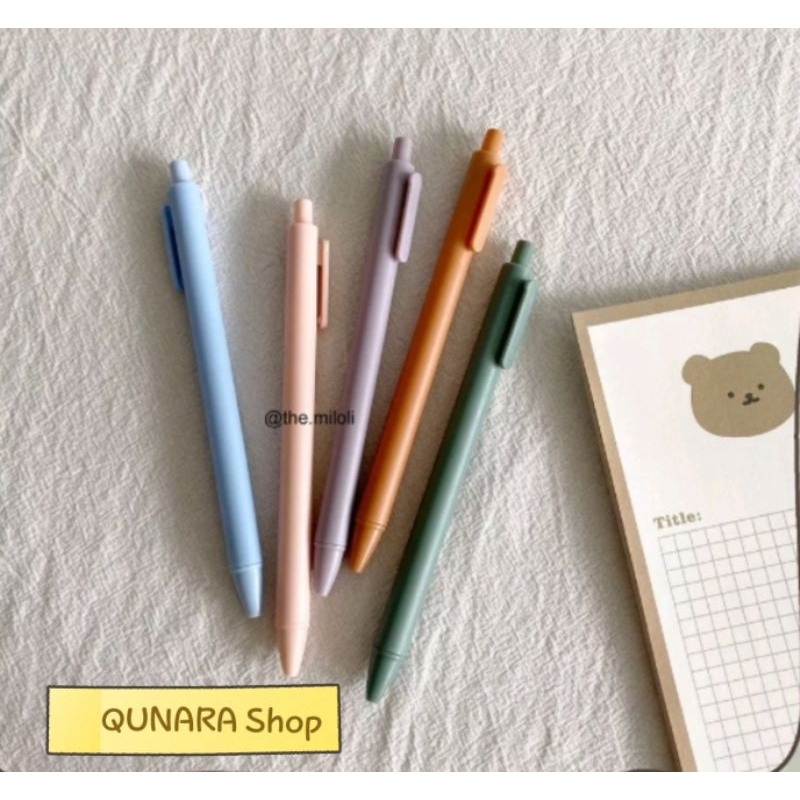 

Pulpen Mekanik Morandi Color Mechanical Pen - D0028