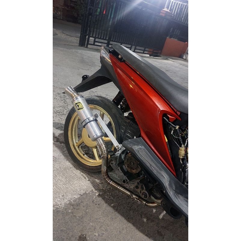 knalpot rob1 beat 155cc original rob1 racing KNALPOT DRAG BIKE BEAT DB17