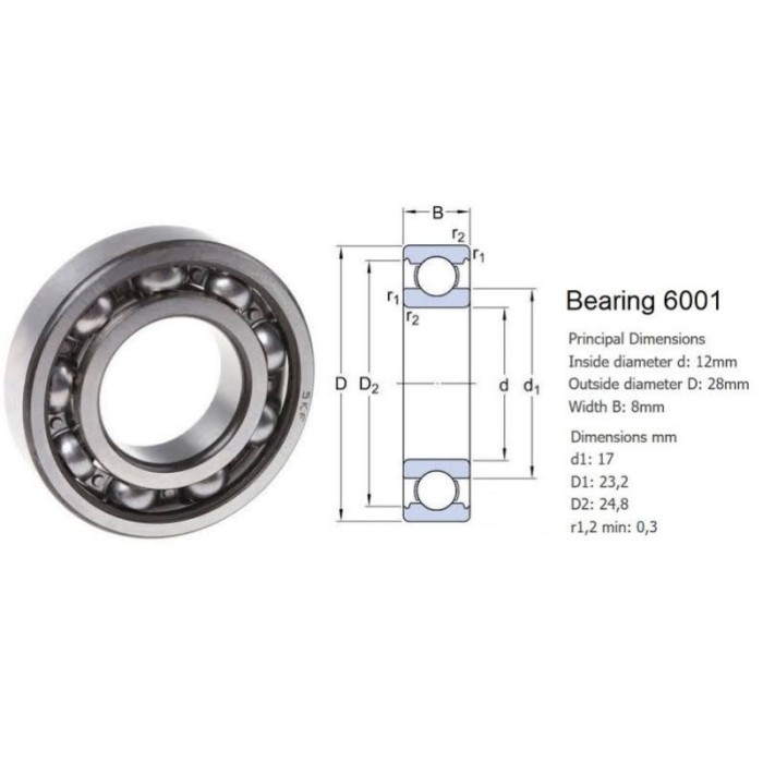 Lahar / Bearing Mesin Potong Rumput Tanaka 338 Pro Super