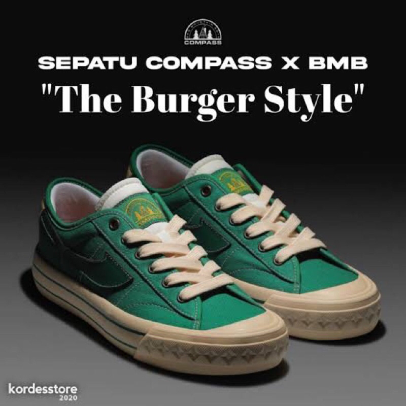 Tali Sepatu Compass Retrograde Cream