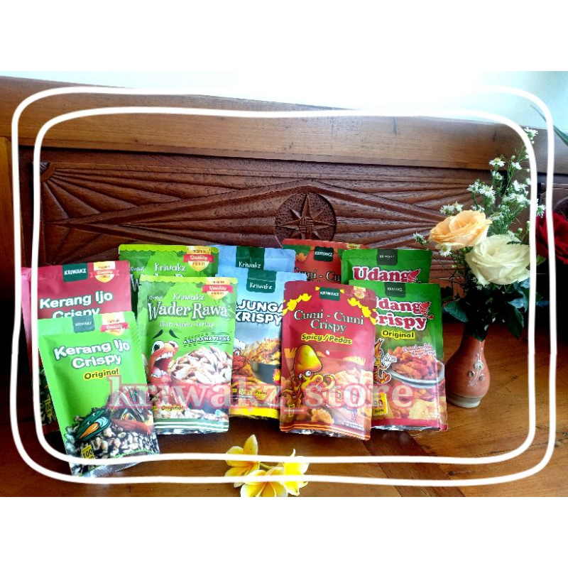 

KRIWAKZ KERANG IJO CRISPY / KRISPI / KRISPY | Original | Pedas Spicy