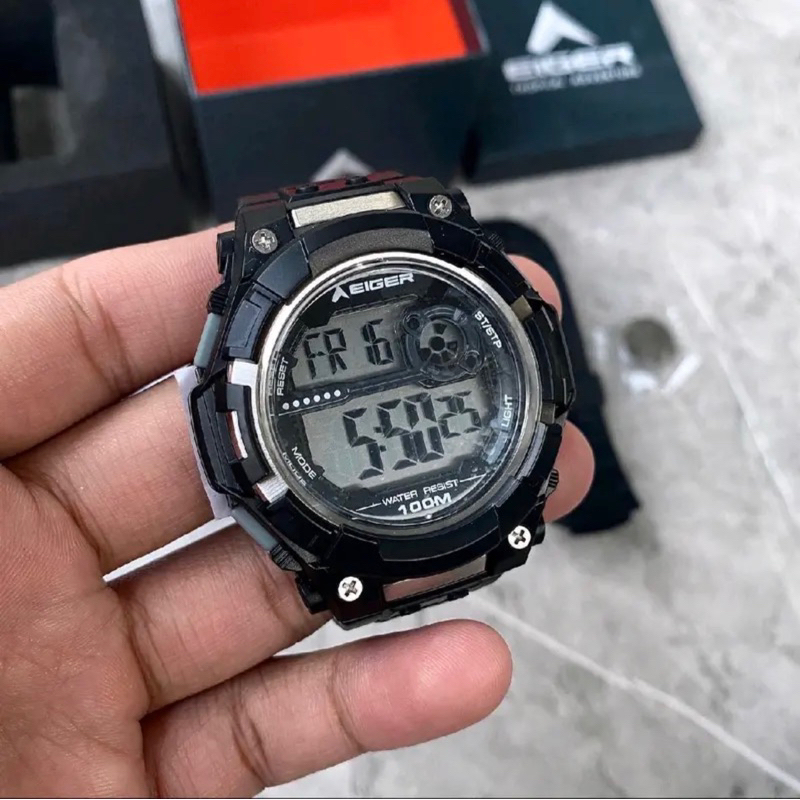 JAM TANGAN EIGER1989 DIGI 1.0 WATCH ORIGINAL