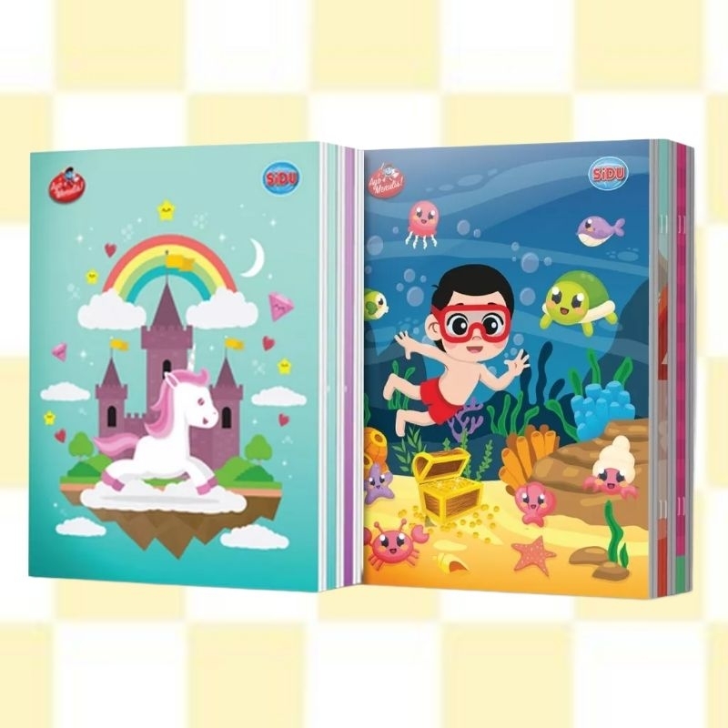 

Buku Tulis Sidu Sinar Dunia Isi 38 Lembar Per Pack 10pcs