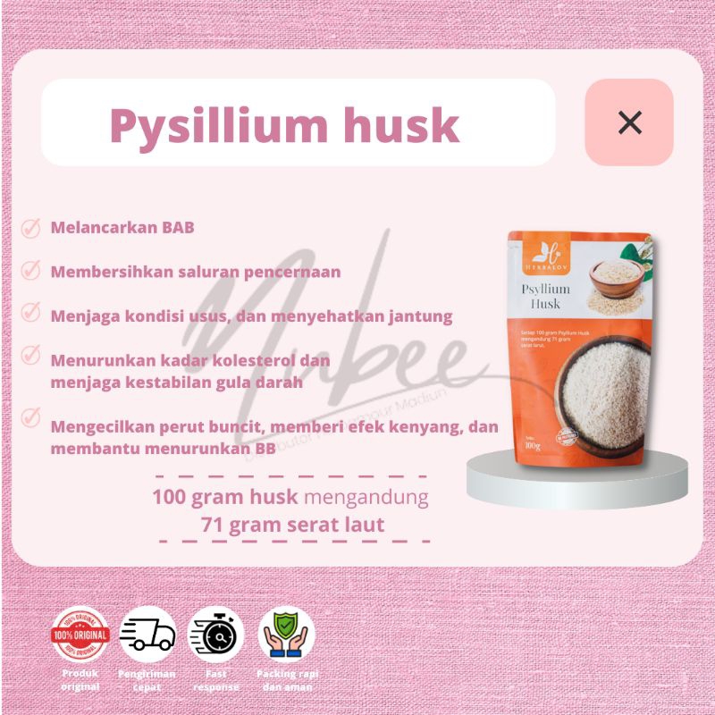 

HERBAMOUR OFFICIAL - PYSILIUM HUSK ORIGINAL