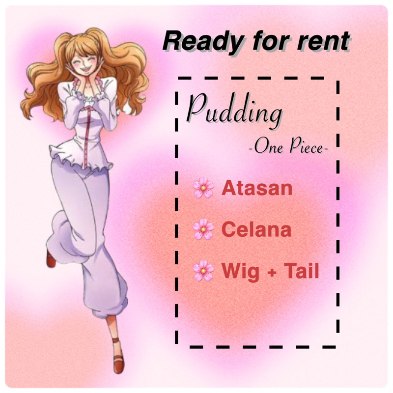 Rental Cosplay Pudding One Piece