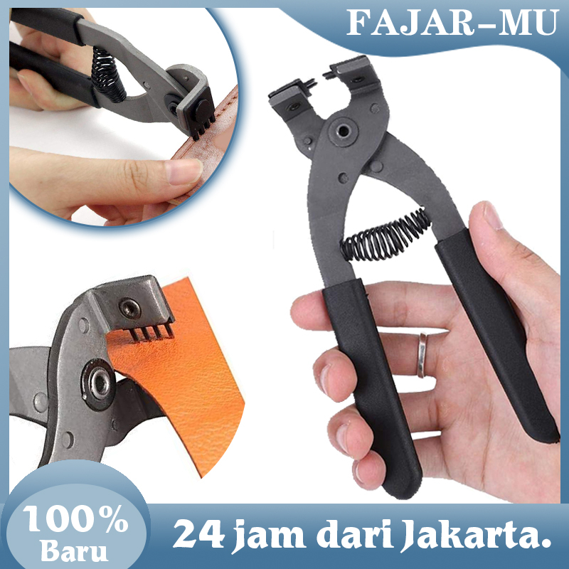 Pembolong Kulit 4mm Leathercraft Hole Stitching Punch Alat Pelubang Kulit Punch Hole Kulit