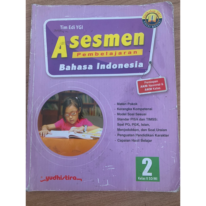 

Asesmen pembelajaran Bahasa Indonesia kelas 2 Yudhistira