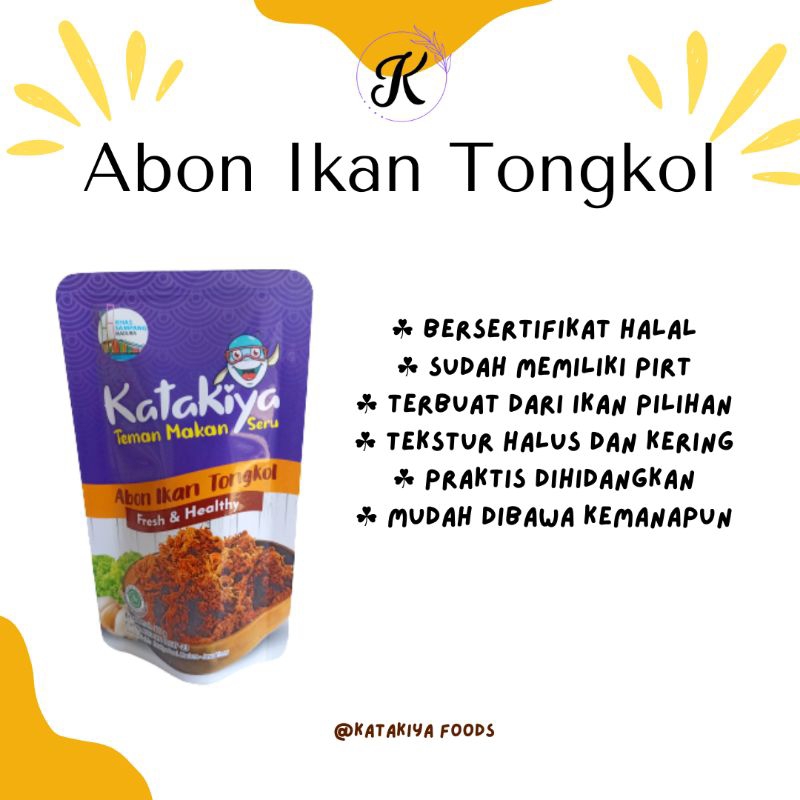 

Katakiya Foods Abon Ikan Cakalang/Ikan Tuna/Ikan Tongkol