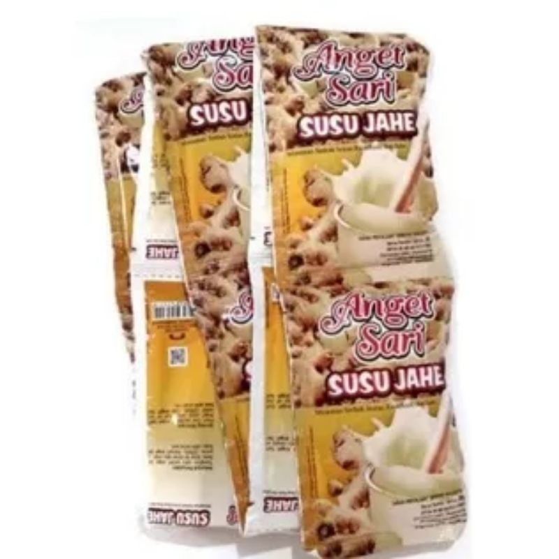 

Anget Sari Susu Jahe / Wedang jahe 1 Renceng Isi 10 Pcs