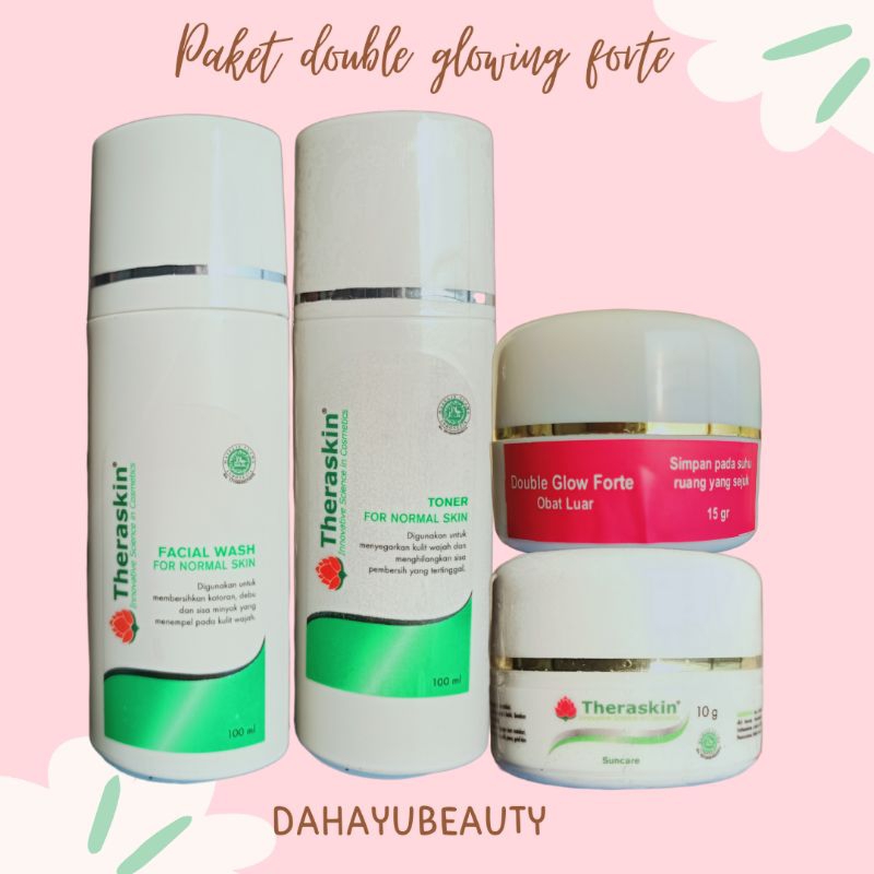 THERASKIN PAKET DOUBLE GLOWING FORTE