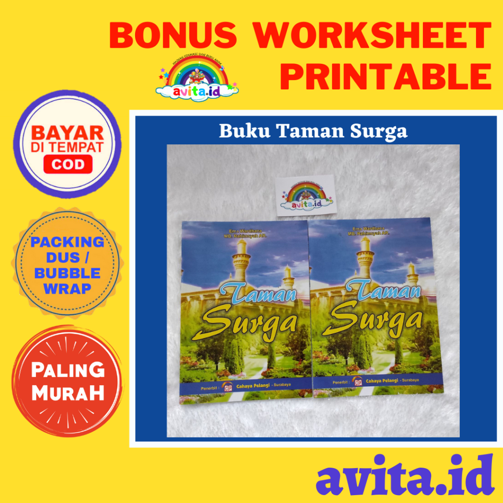 

avita.id TERMURAH buku cerita anak/indahnya taman surga