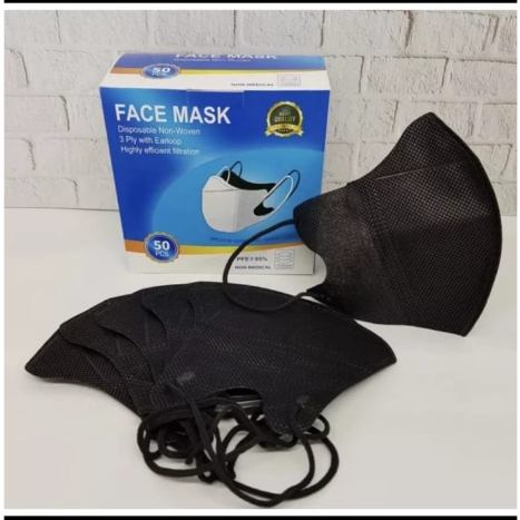 [COD] MASKER DUCKBIL 50PCS 3PLY FREE BOX - MASKER MURAH