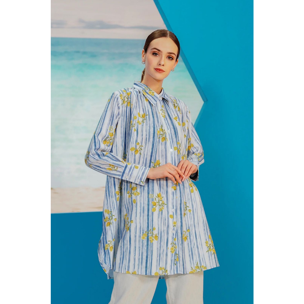 LA BELLA ESTATE TUNIC SHIRT - BENANG JARUM