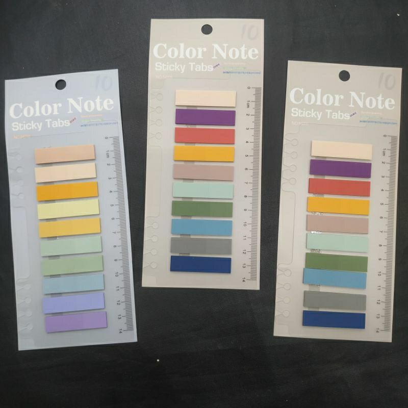 200 Lembar Sticky Note - BA381 - Memo/Pembatas Buku Fancy Pastel