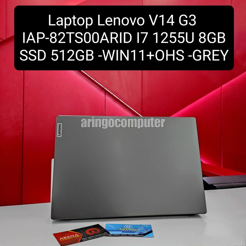 Laptop Lenovo V14 G3 IAP-82TS00ARID I7 1255U 8GB -SSD 512GB -WIN11+OHS -GREY