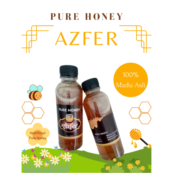 

Madu Asli | Madu Murni Multiflora AZFER Pure Honey