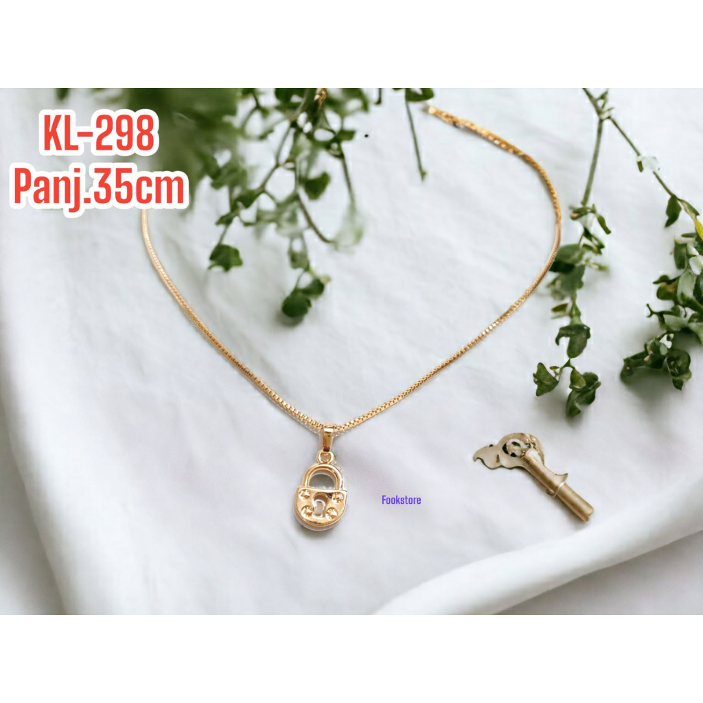 KALUNG ANAK RANTAI ITALY PERHIASAN XUPING/KL-296/KL-298/KL-300