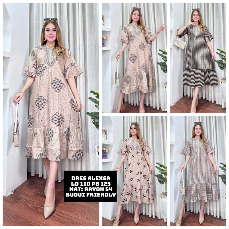 GAMIS TASEL KONTEMPORER CAP MOTIF BOLAK BALIK