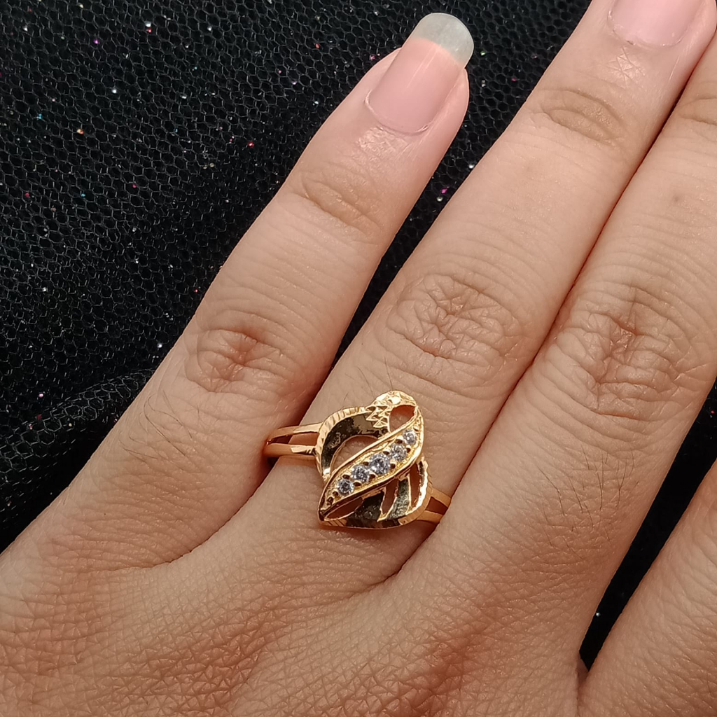 Cincin Emas 17K - 2.2 Gr Kadar 750 - 5462