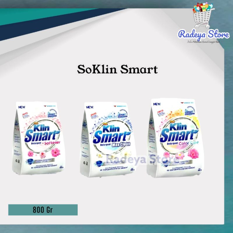 Soklin smart 800 gr bonus mangkok keramik