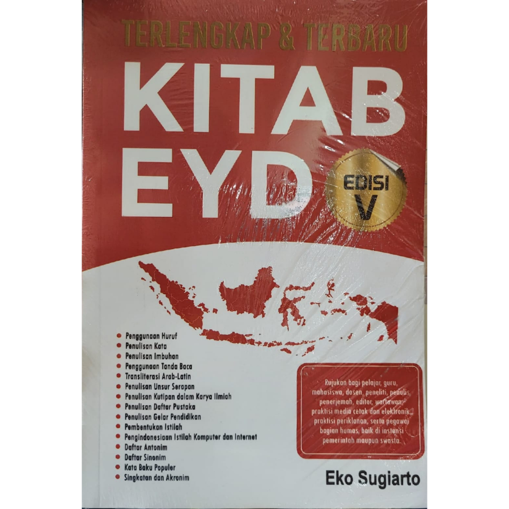 KITAB EYD EDISI V TERLENGKAP & TERBARU