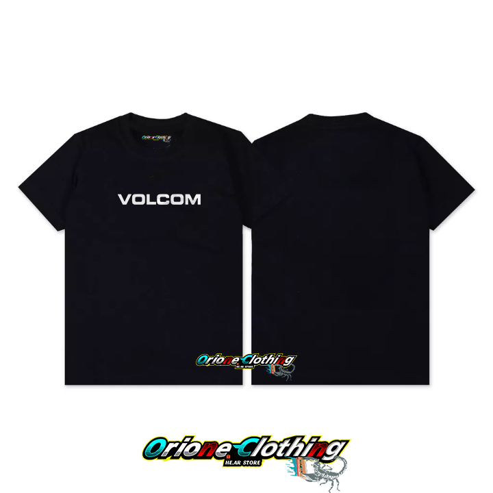 PROMO KAOS ANAK LOGO VOLCOM TERBARU COTTON COMBED PREMIUM