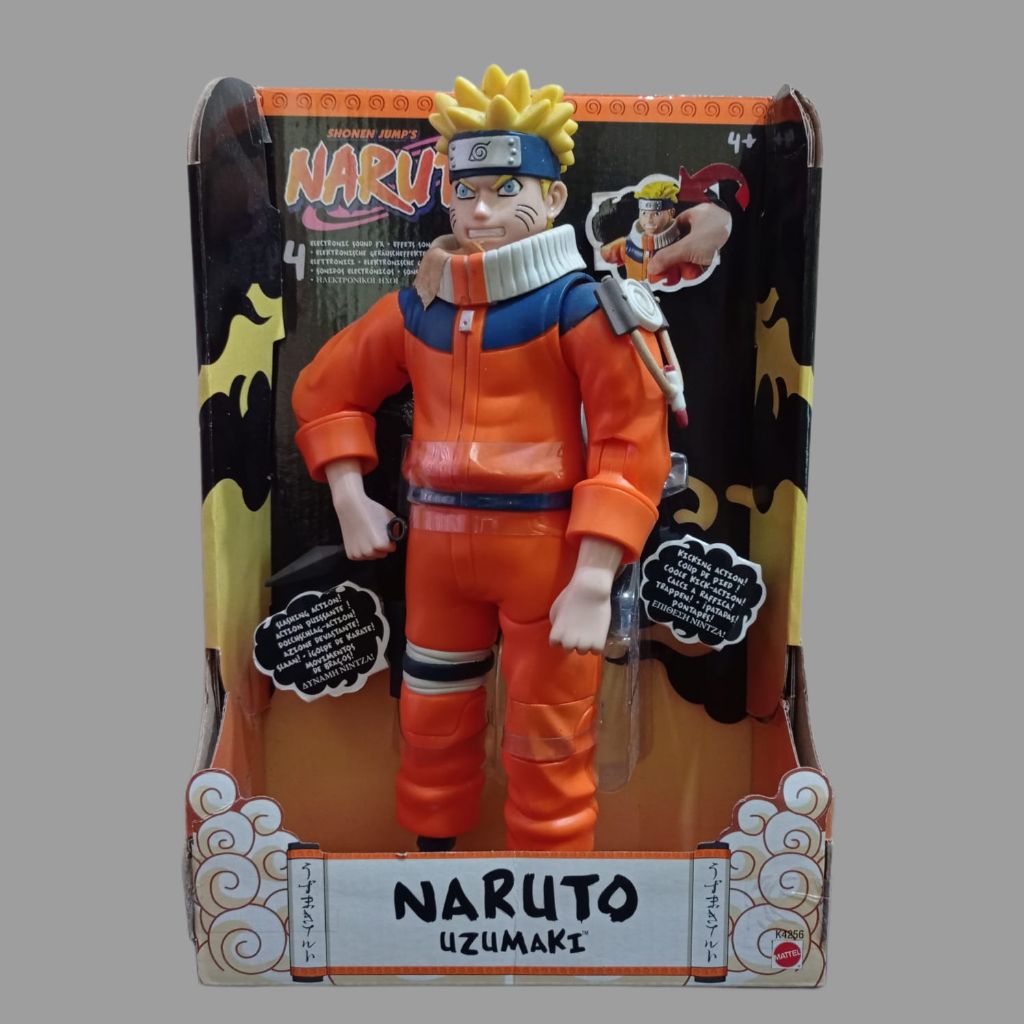 Mattel Naruto Uzumaki shonen jumps Kishimoto Action Figure 12 inch