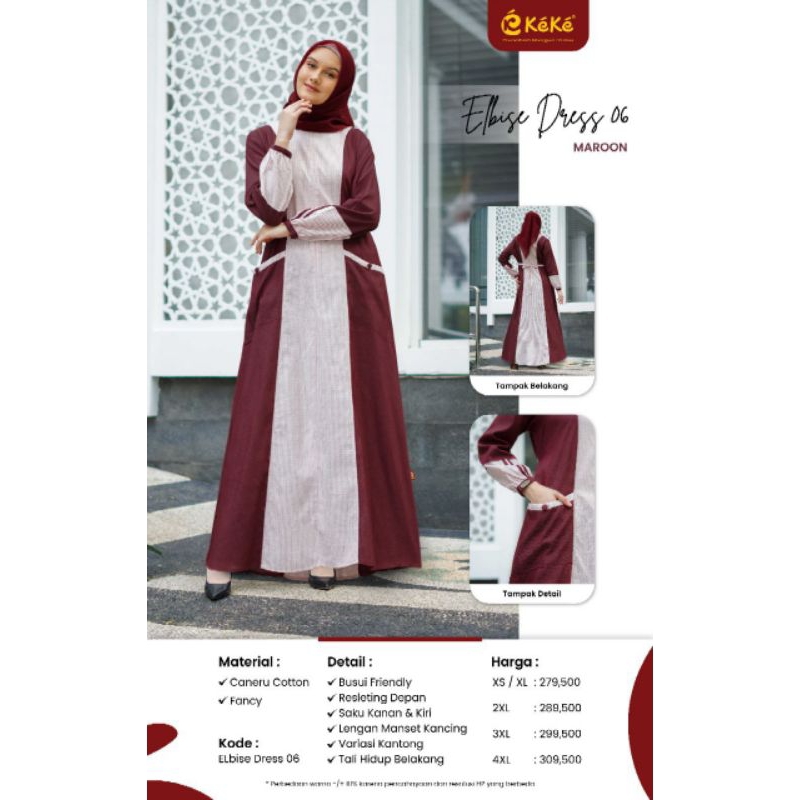 GAMIS KEKINIAN KEKE ELBISE DRESS 06