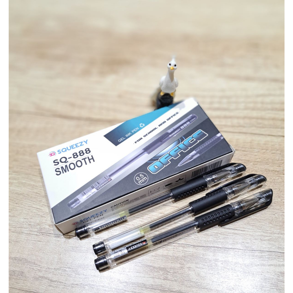 

Bolpen gel squeezy insta 0,5 mm ( 1 pak isi 12 bolpen ) (LKH 900)