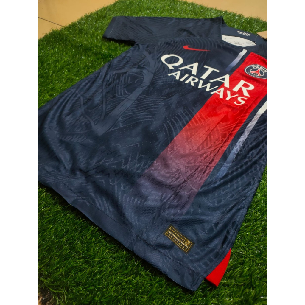 Jersey Player Issue PSG Home 2023 2024 Dri Fit ADV Baju Sepak Bola PI Slim Fit
