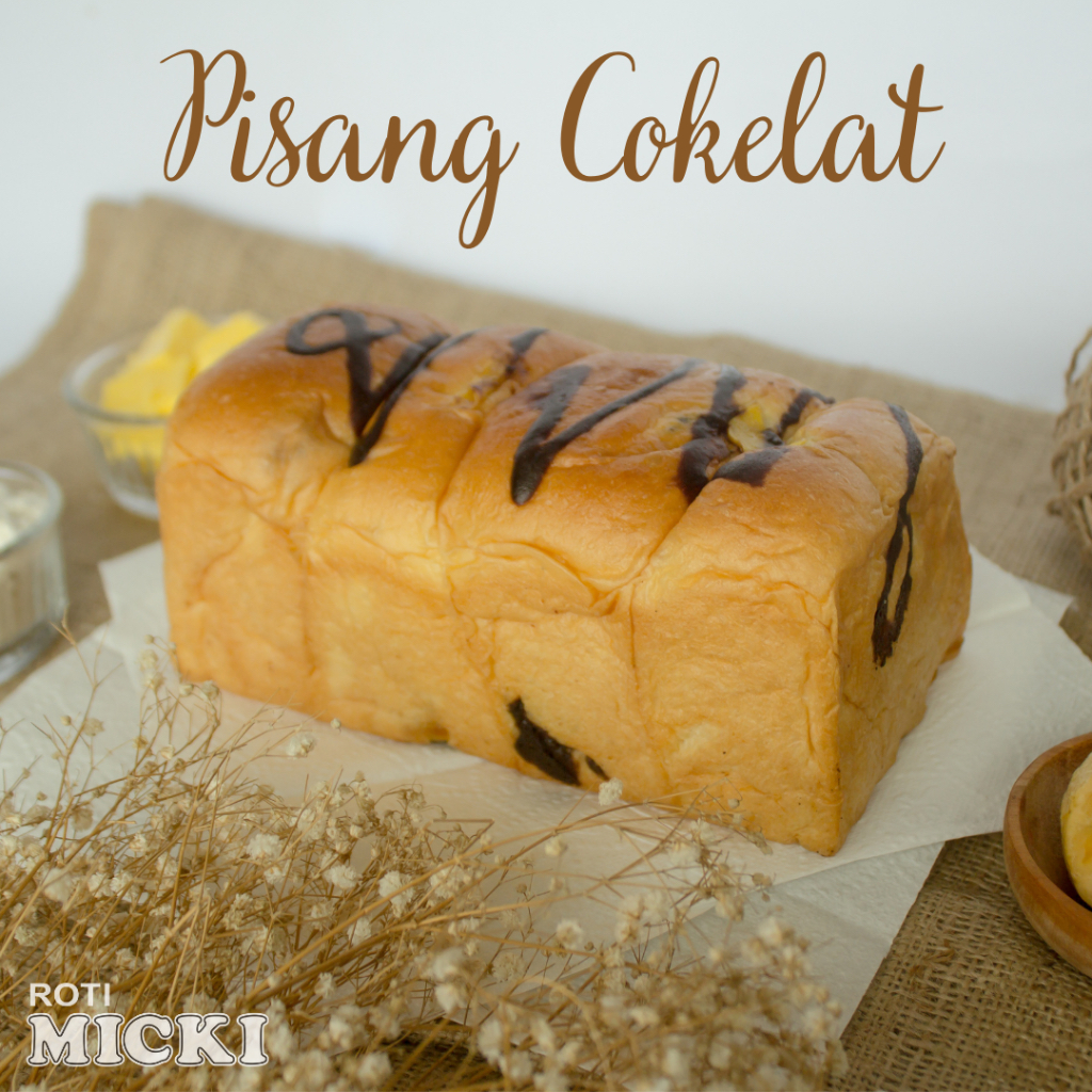 

ROTI SOBEK MANIS COKLAT PISANG