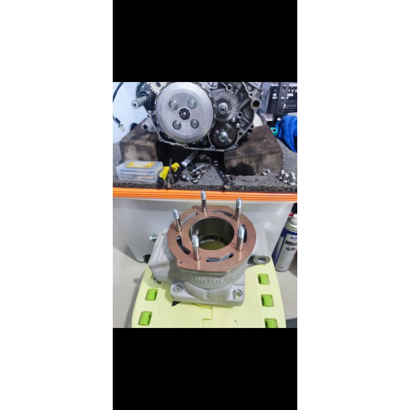 paking head tembaga ninja blok uma racing 1.5mm