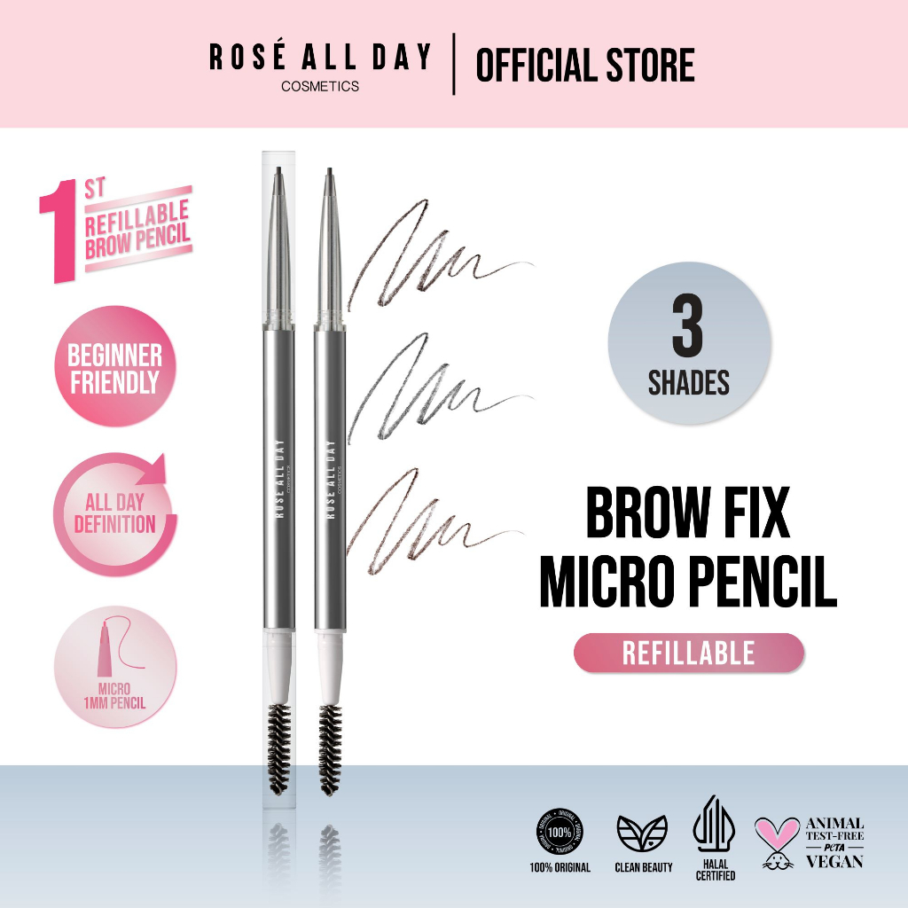 ROSE ALL DAY Brow Fix Micro Pencil