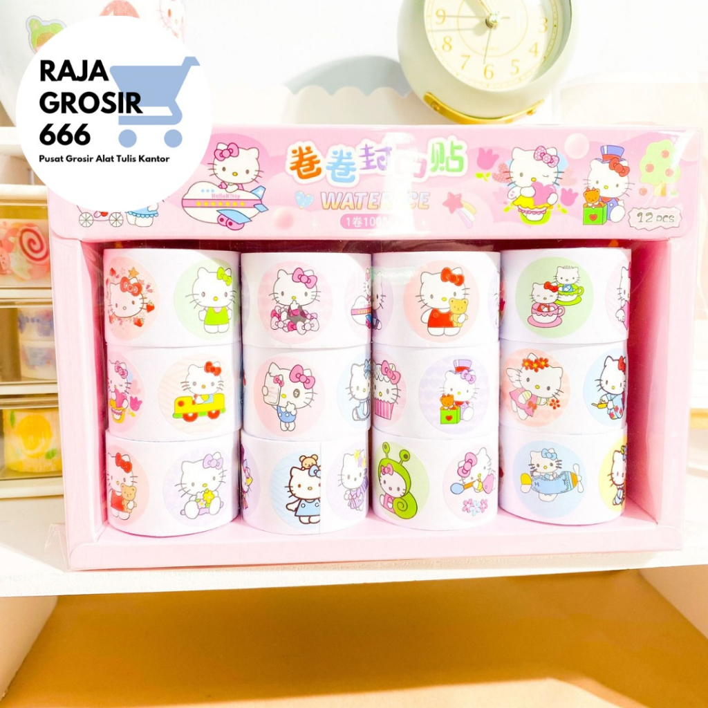 WASHITAPE SZ-182 KARTUN 1 ROLL WASHI TAPE SATUAN DECO TERMURAH COD ORIGINAL BAGUS LUCU IMUT KADO UNIK BAGUS