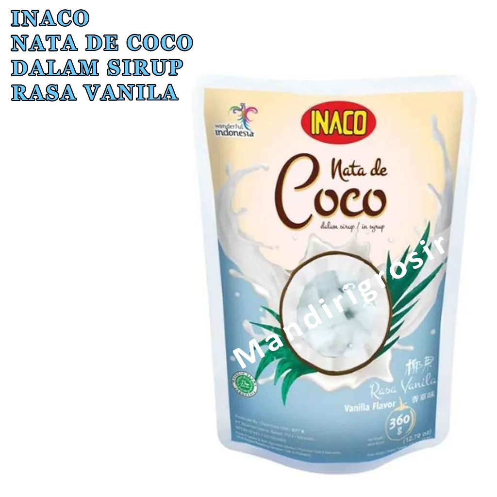 Minuman Coconut * Inaco Nata De Coco * Minuman Jelly Flavor * 360gr