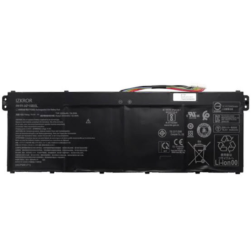 Baterai Acer Aspire 5 A315-58 A517-52 A715-41 A515-43 AP19B5L Original